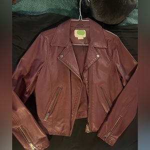 Anthropologie vegan “leather” jacket.